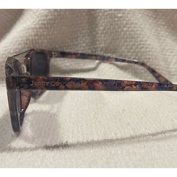 juicy couture New brow bar sunglasses wjc71sg13 Purple Black square Tortoise - Picture 11 of 13